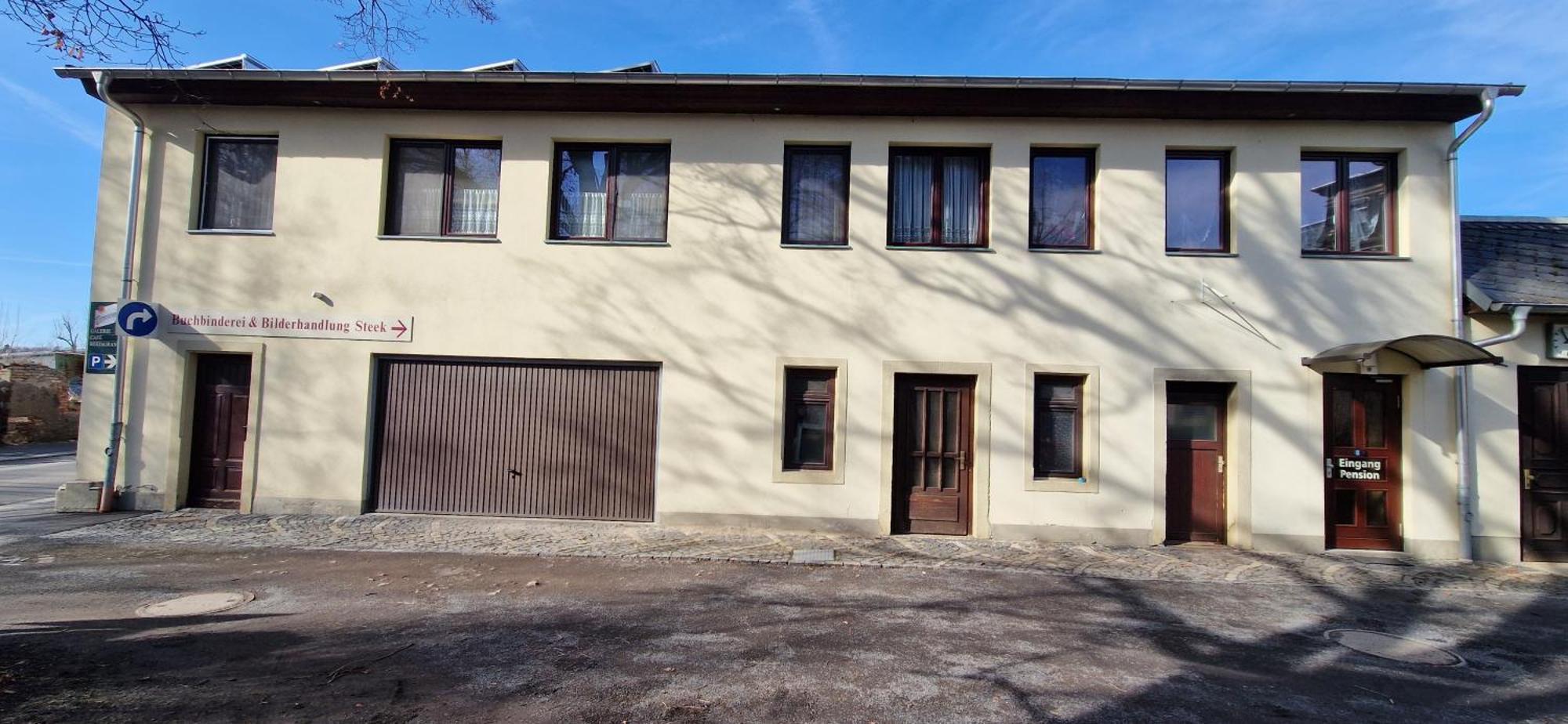 Galeriecafe Und Pension Ambiente Zittau Bagian luar foto